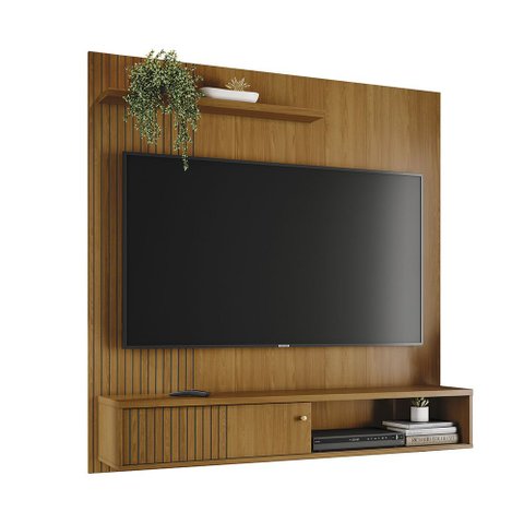 Painel Tv 65 Pol 161cm Bancada Suspensa para Sala Dorema M20 - D’Rossi