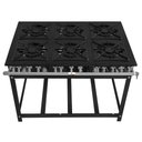 Ver imagem 1 de Fogão Super 40 Kenok 6 Bocas Duplas Baixa Pressão Fbsu6b.141