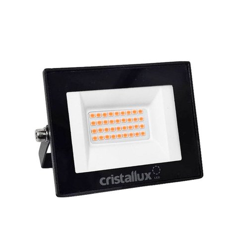 Refletor Led 50w 3000k 5000lm Ip66-cristallux