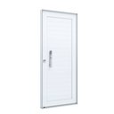Ver imagem 3 de Porta de Alumínio Lambri 215x95cm com Puxador de 40 cm Lucasa Alumínio Branco