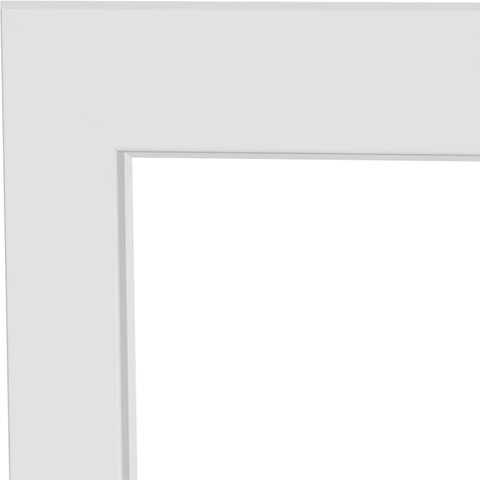 Guarnição de Alumínio 217x100cm para Porta Lambri Lucasa Alumínios 