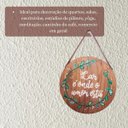 Ver imagem 4 de Quadro Decorativo Madeira Pinus Vários Modelos 28x28 Parede Cor:lar