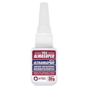 Cola Instantanea Almasuper 20g Ultra Rapido Adesivo