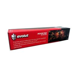 Mousepad Gamer Evolut Eg402rd Grande Retangular Laranja - 4