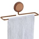 Ver imagem 2 de Toalheiro Lavabo Porta Toalha Rosto 25CM C/ Adesivo Cobre Acetinado Future