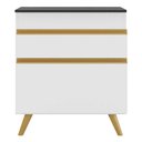 Ver imagem 3 de Balcão de Cozinha para Cooktop 70 cm Multimóveis Veneza GW 1 Porta 1 Gaveta Branco