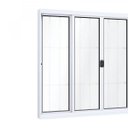 Ver imagem 3 de Janela de Aluminío Correr 100x200cm 4 Folhas com Vidro Lucasa Ideale Branco