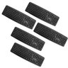 Kit 5 Teclados PS2 Basic Preto Com 104 Teclas ABNT2 Bright - 1