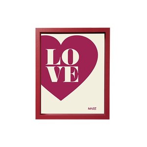 Porta Retrato Vermelho - 13x18cm Mart