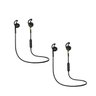 Kit 2 Fones de Ouvido sem Fio Bluetooth Volume e Chamada - 1