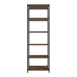 Guarda-roupa Closet Modulado Valencia 59cm Rustic/preto Madesa - 8