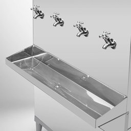 Bebedouro de Água 200 Litros Coluna Inox 220v Frisbel - 2