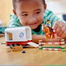 Brinquedo Lego City Blocos de Montar Transportadora de Cavalos 196 peças 4 Bonequinhos 5+ Anos - 10