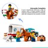 Brinquedo Lego City Blocos de Montar Transportadora de Cavalos 196 peças 4 Bonequinhos 5+ Anos - 4