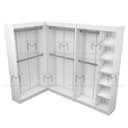 Ver imagem 4 de KIT LOJA, CLOSET, CABIDEIRO DUPLO E SAPATEIRA M29.2020.B 100% MDF MUNDI MOVEIS