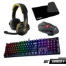 Kit Gamer Teclado Mecânico Mouse Gamer Headset 7.1 Mouse Pad - 5
