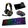 Kit Gamer Teclado Mecânico Mouse Gamer Headset 7.1 Mouse Pad - 1