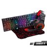 Kit Gamer Teclado Gamer com LED Mouse Headset Led Mouse Pad - 6