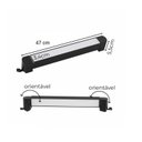 Ver imagem 2 de Kit 2 Luminária Led Difusa Linear para Trilho 30w Preto