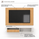 Ver imagem 2 de Painel com Rack Funcional para TV - Tokyo Slim 136cm