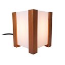 Ver imagem 1 de Luminária de Mesa Decorativa Madeira Maciça Nobre Artesanal
