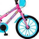 Ver imagem 3 de Bicicleta Infantil Aro 16 Colli Aurora Fest Freio V-Brake 1 Marcha Cestinha