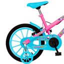 Ver imagem 4 de Bicicleta Infantil Aro 16 Colli Aurora Fest Freio V-Brake 1 Marcha Cestinha