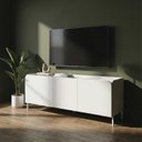 Ver imagem 4 de Rack com 3 Portas e 2 Prateleiras 13,5cm Curve Brv Móveis