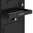 Ver imagem 3 de Fogão a Lenha Munique Chapa Vitrocerâmica Preto Antonow