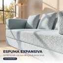 Ver imagem 7 de Sofá Cama 3 Lugares na Caixa 190 cm Capri Bouclê B05 - D'Rossi