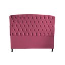 Ver imagem 2 de Kit Dubaí Cabeceira de Cama Box Casal e Recamier Baú Solteiro 90 Cm Suede Rosa Bebê do Lar Móveis
