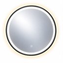Ver imagem 3 de Espelho Decorativo Redondo Borda Preta com Iluminação 90cm