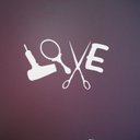 Ver imagem 1 de Adesivo Salão Beleza Love Cabeleireiro Medio:Branco