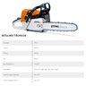Motosserra a Combustão Stihl Ms361 3,35kw 59cc Sabre 40cm/16" 36rs - 4