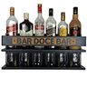 Barzinho de Parede 100% Mdf Suspenso - Bar Doce Bar - 60 X 26 Preto Fosco Premium - 7