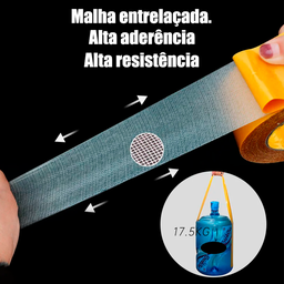Fita Adesiva Dupla Face para Carpete 45mm X 30m - 190mic - 4