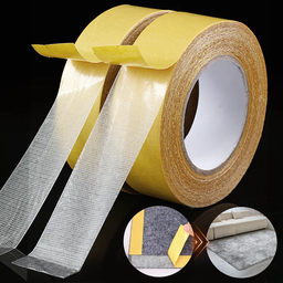 Fita Adesiva Dupla Face para Carpete 45mm X 30m - 190mic - 5