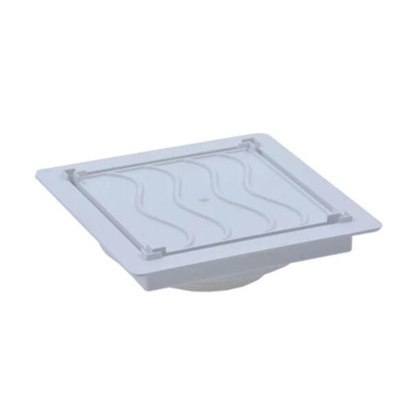 Ralo Jjm Hide Cesto e Tampa Oculta 15x15 Pvc - 1