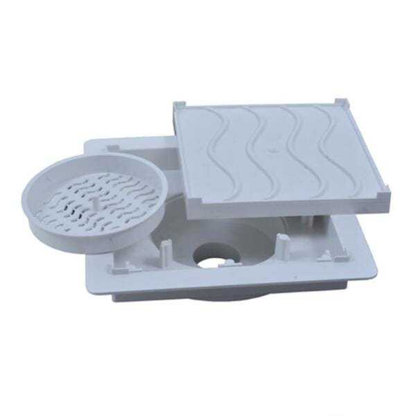 Ralo Jjm Hide Cesto e Tampa Oculta 15x15 Pvc - 2