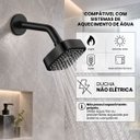 Ver mais imagens de Chuveiro Ducha Quadrada Articulável Banheiro Solar Aquecimento Gás Preto