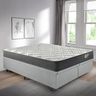Cama Box Super King Baú Corino Linho  com Colchão Adapto Molas ensacadas 193x203 - 7
