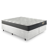 Cama Box Super King Baú Corino Linho  193x203 com Colchão Adapto Molas ensacadas - 4