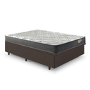 Ver imagem 4 de Cama Box Casal Baú Corino Linho com Colchão Adapto Molas ensacadas 138x188