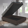 Cama Box Casal Baú Corino Linho  com Colchão Adapto Molas ensacadas 138x188 - 6