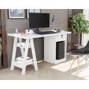 Ver imagem 3 de Mesa De Escritório Bali Branco Computador/ Notebook / Home Office