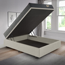 Cama Box Casal Baú Corino Linho  + Colchão Adapto Molas ensacadas 138x188 - 5