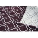 Ver imagem 5 de Tapete Capacho Porta De Entrada 65CM X 40CM Geométrico Vinho