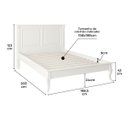 Ver imagem 5 de Cama Queen Madeira Pés Luiz Xv 60835 Hannover Linz Móveis