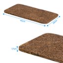 Ver imagem 1 de Placa Fibra de Coco 20x40x1,7cm Orquídeas Bromélias