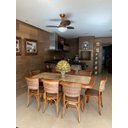 Ver imagem 2 de Ventilador de Teto Jet Venti-Delta Cobre 3 Pás Rattan Chocolate 110V